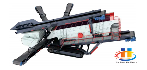 Tracked Screening plant